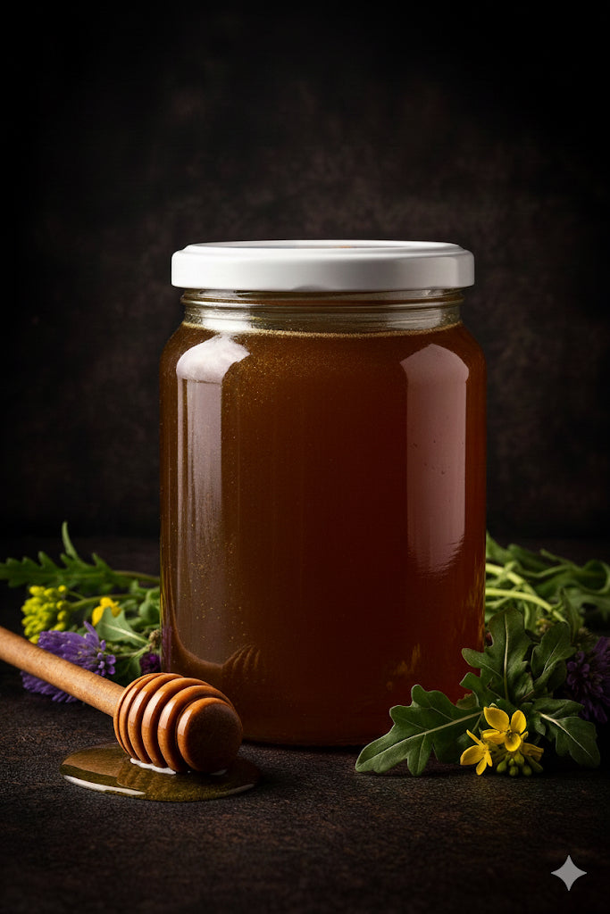 عسل الأزهار الطبيعية 🌼