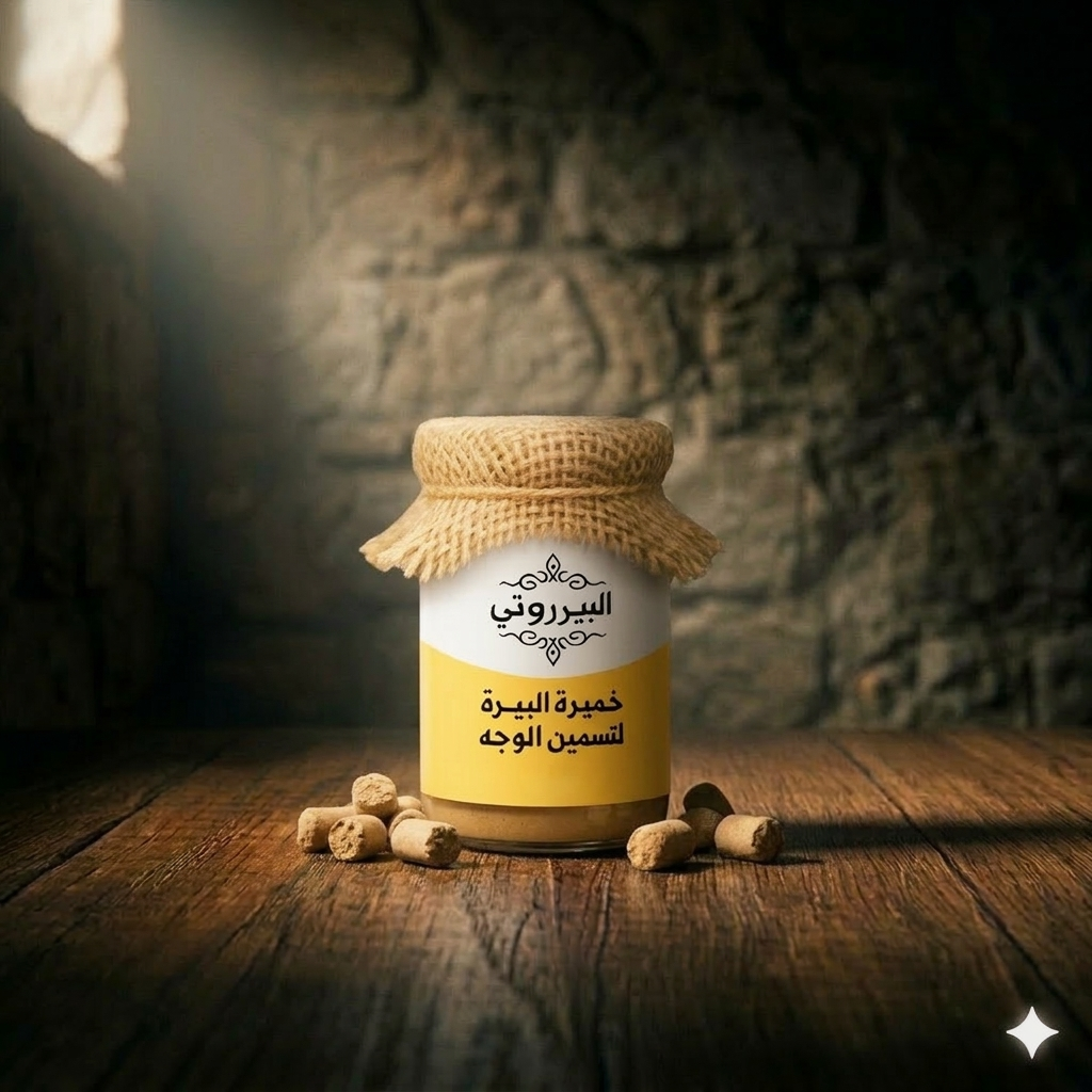 خميرة البيرة لتسمين الوجه